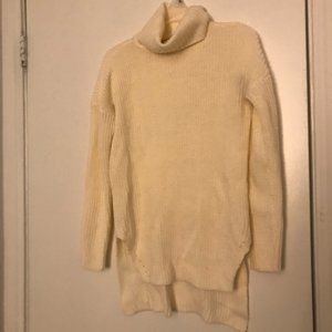 Pink Rose Cowl Neck Sweater